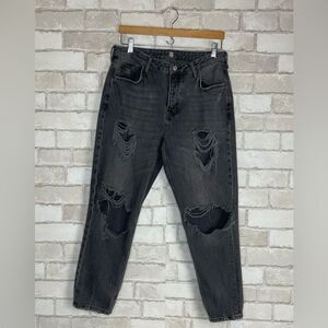 Topshop Moto Distressed Jeans Size W30 L30